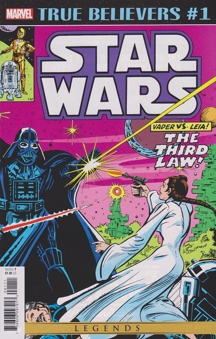 TRUE BELIEVERS: STAR WARS -- VADER VS. LEIA #1