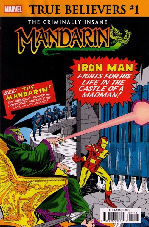 TRUE BELIEVERS: THE CRIMINALLY INSANE -- MANDARIN #1