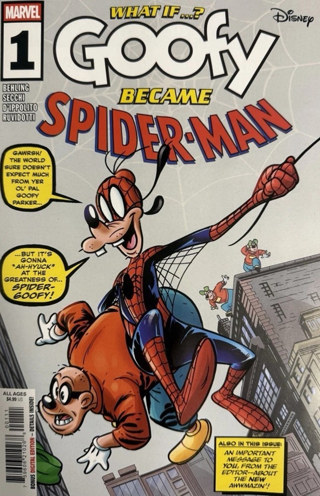 Marvel & Disney: What If...? Goofy Became Spider-Man #1