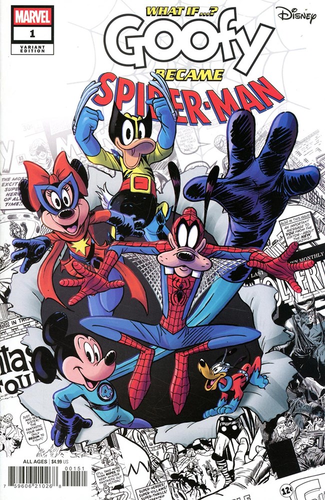 Marvel & Disney: What If...? Goofy Became Spider-Man #1F