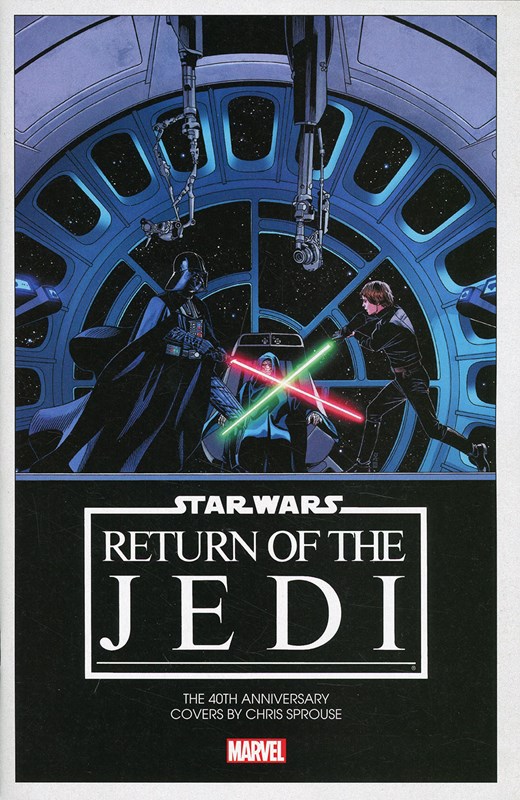STAR WARS RETURN OF THE JEDI THE 40TH ANNIVERSARY COVERS BY CHRIS SPROUSE #1