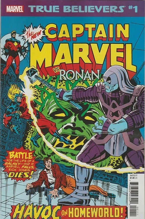 TRUE BELIEVERS: CAPTAIN MARVEL VS. RONAN #1
