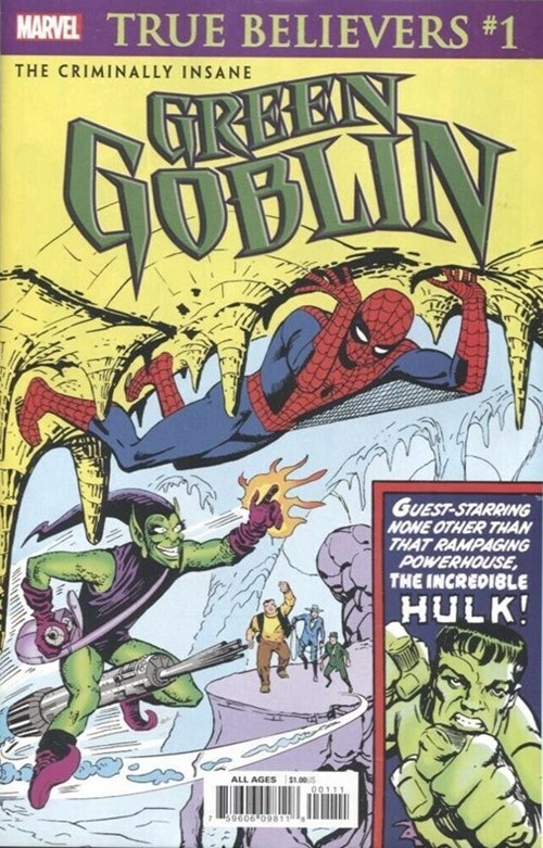 TRUE BELIEVERS: THE CRIMINALLY INSANE -- GREEN GOBLIN #1