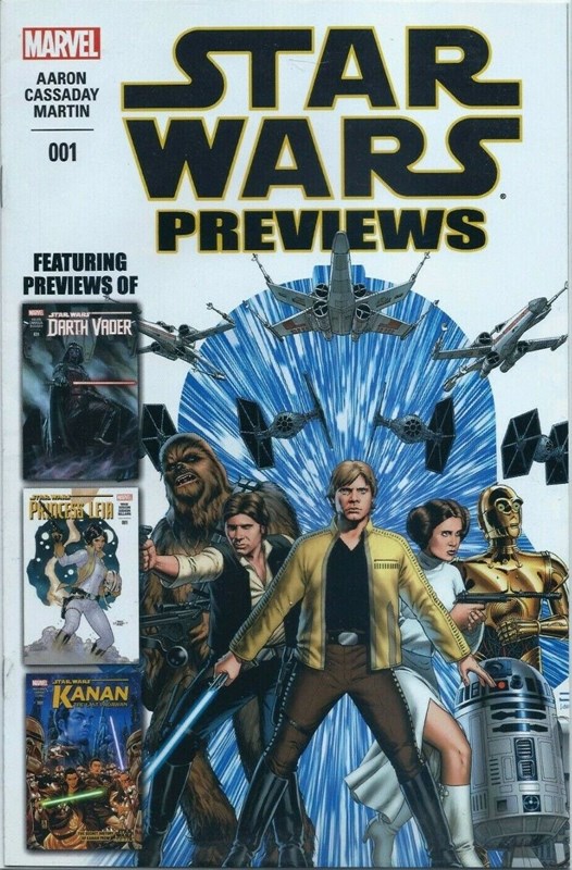 STAR WARS PREVIEWS #1