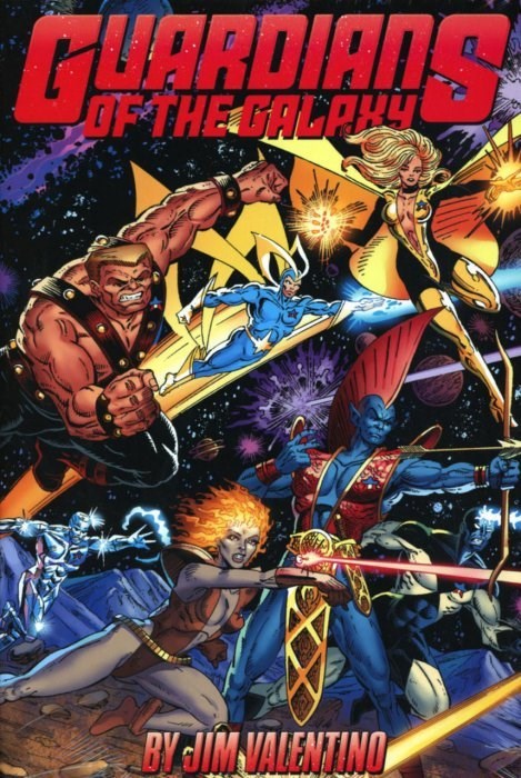 GUARDIANS OF THE GALAXY BY JIM VALENTINO OMNIBUS #1