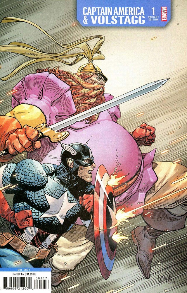 Captain America & Volstagg #1-RI