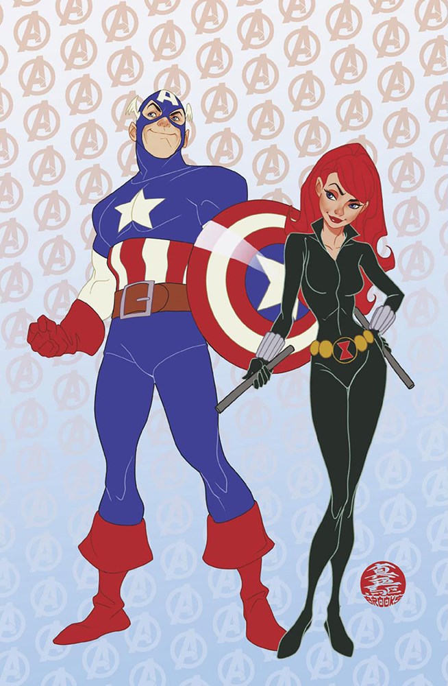 Captain America & Volstagg #1-RI-B