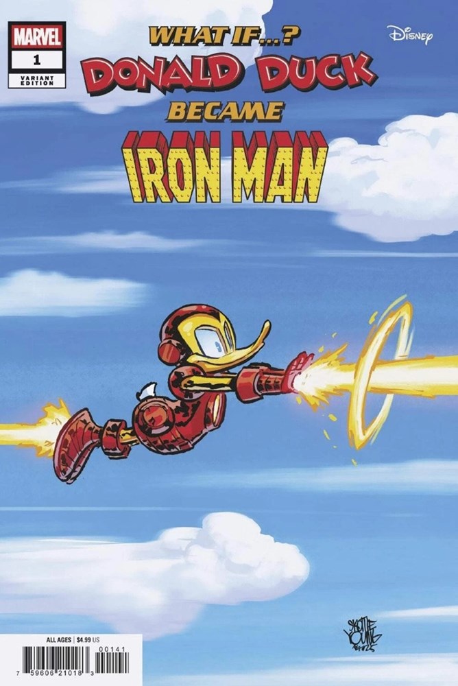 Marvel & Disney: What If...? Donald Duck Became Iron Man #1D