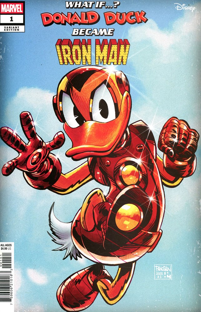 Marvel & Disney: What If...? Donald Duck Became Iron Man #1E