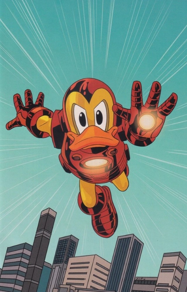 Marvel & Disney: What If...? Donald Duck Became Iron Man #1-RI