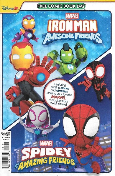 FCBD 2025: IRON MAN & HIS AWESOME FRIENDS / SPIDEY & HIS AMAZING FRIENDS #1