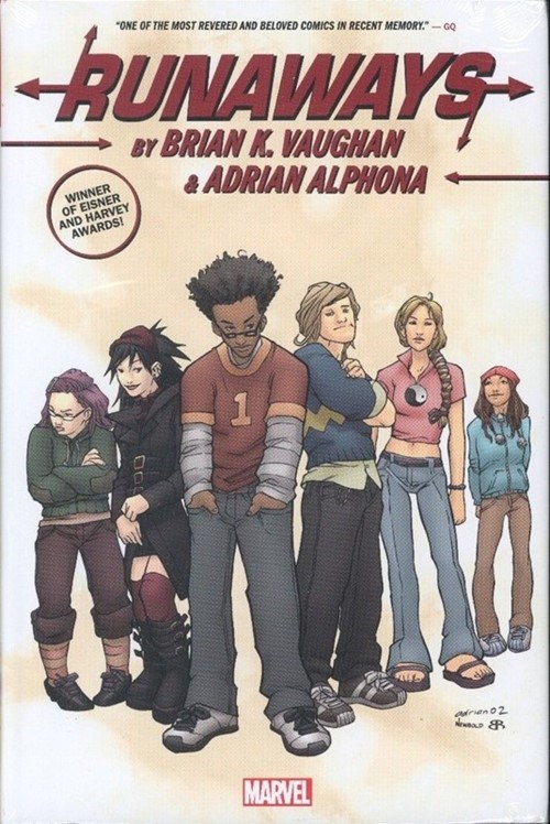 RUNAWAYS BY BRIAN K. VAUGHAN & ADRIAN ALPHONA OMNIBUS #1
