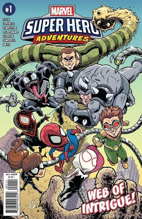 MARVEL SUPER HERO ADVENTURES: SPIDER-MAN -- WEB OF INTRIGUE #1