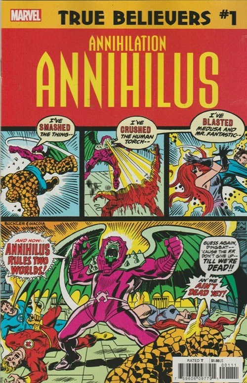TRUE BELIEVERS: ANNIHILATION -- ANNIHILUS #1