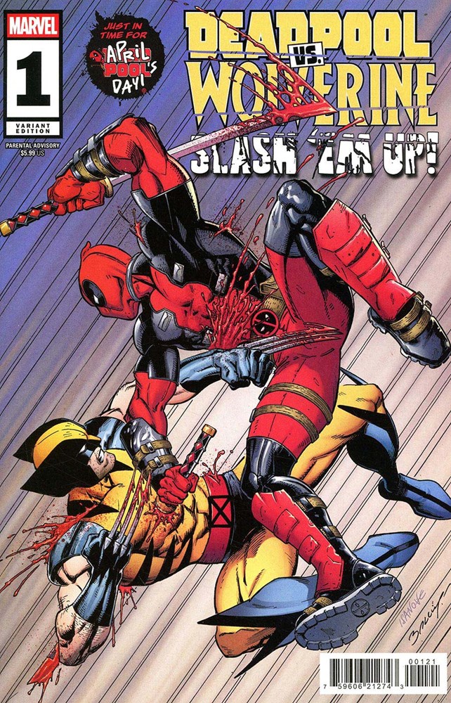 Deadpool Vs. Wolverine: Slash 'Em Up #1B
