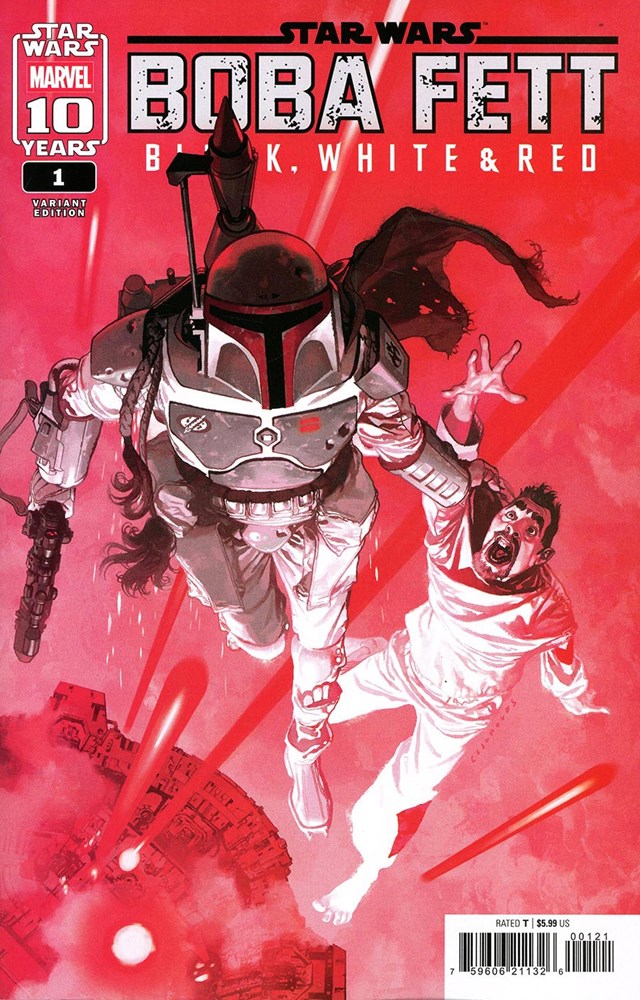 Star Wars: Boba Fett - Black, White & Red #1B