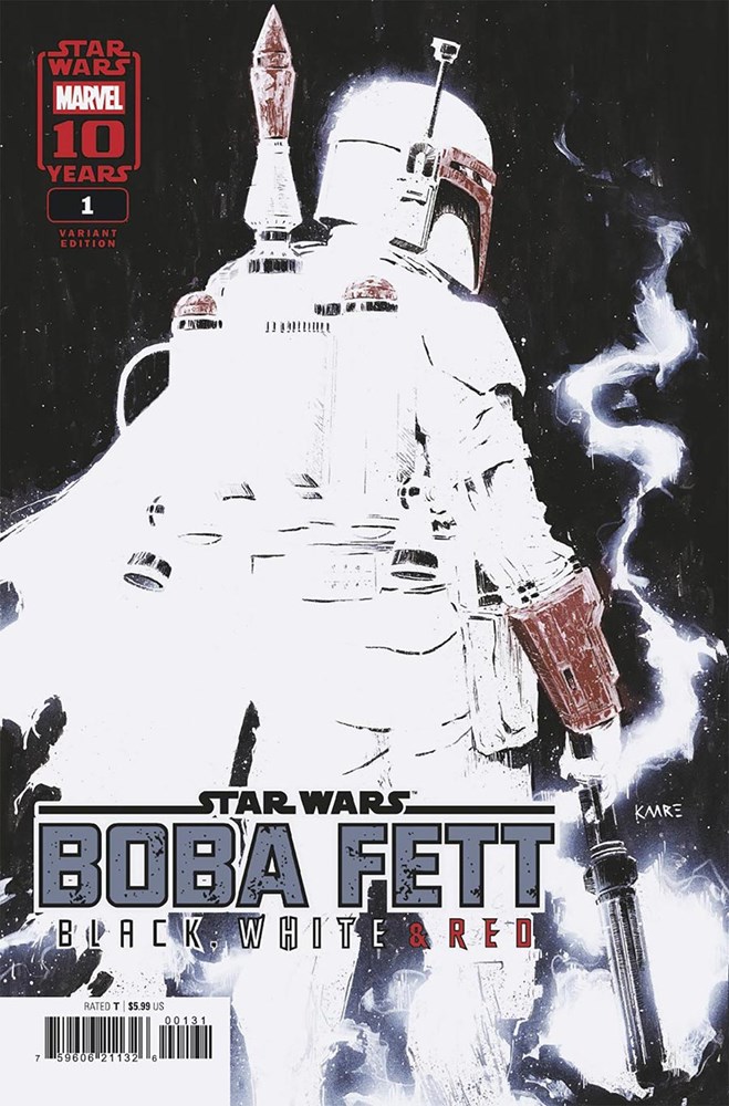 Star Wars: Boba Fett - Black, White & Red #1C