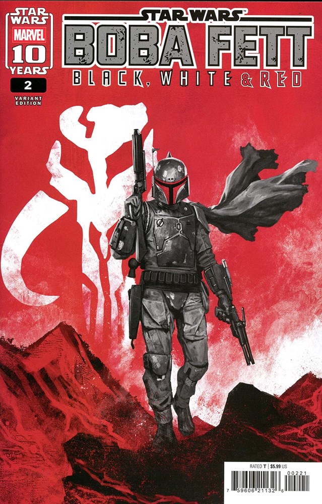 Star Wars: Boba Fett - Black, White & Red #2B