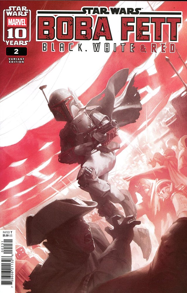 Star Wars: Boba Fett - Black, White & Red #2C