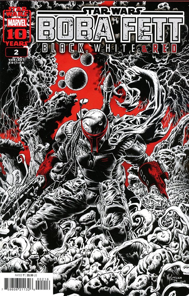 Star Wars: Boba Fett - Black, White & Red #2-RI