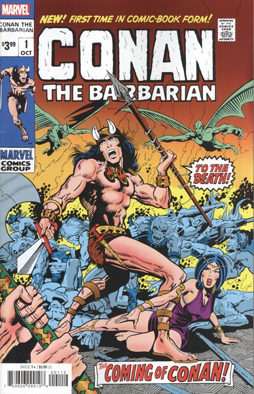 CONAN THE BARBARIAN: FACSIMILE EDITION #1-2nd