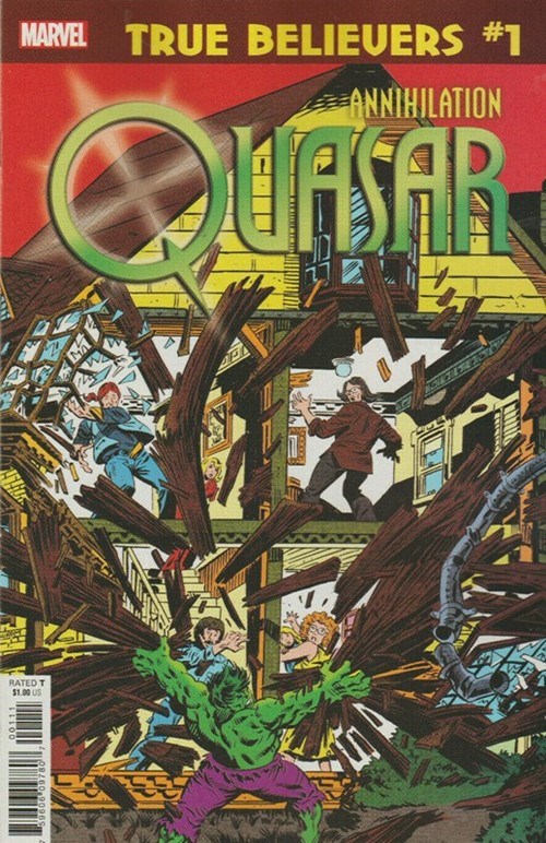TRUE BELIEVERS: ANNIHILATION -- QUASAR #1