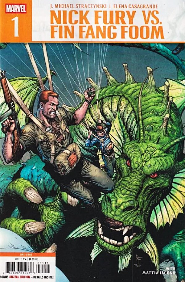 Nick Fury Vs. Fin Fang Foom #1