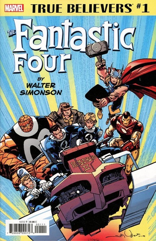 TRUE BELIEVERS: FANTASTIC FOUR BY WALTER SIMONSON #1