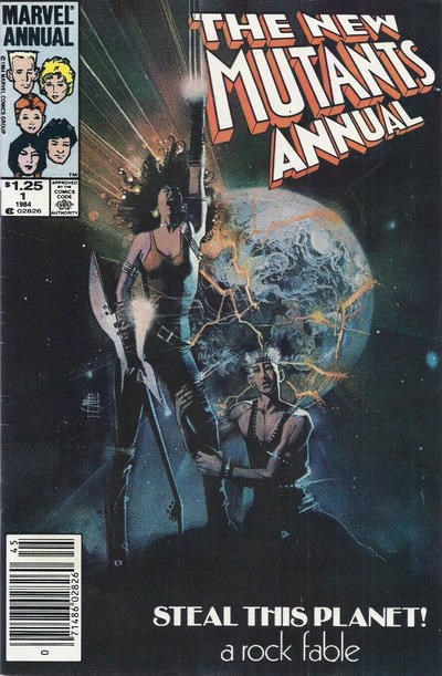 THE NEW MUTANTS ANNUAL #1C