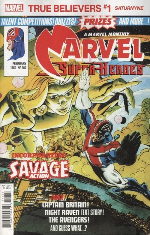 TRUE BELIEVERS: X-MEN -- SATURNYNE #1