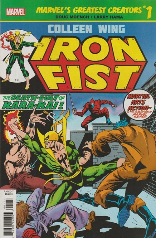 MARVEL'S GREATEST CREATORS: IRON FIST -- COLLEEN WING #1