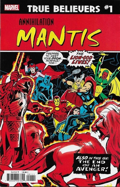 TRUE BELIEVERS: ANNIHILATION -- MANTIS #1