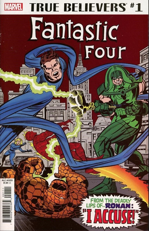 TRUE BELIEVERS: FANTASTIC FOUR -- RONAN & THE KREE #1