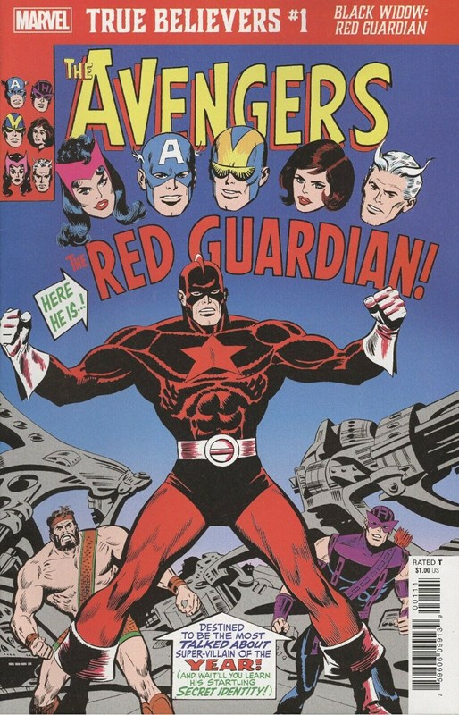 TRUE BELIEVERS: BLACK WIDOW -- RED GUARDIAN #1