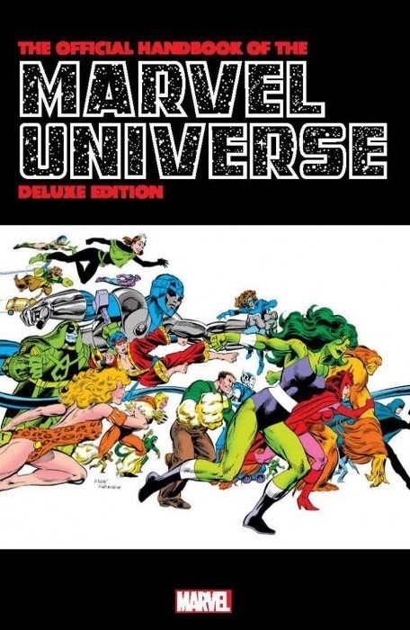 OFFICIAL HANDBOOK OF THE MARVEL UNIVERSE: DELUXE EDITION OMNIBUS #1