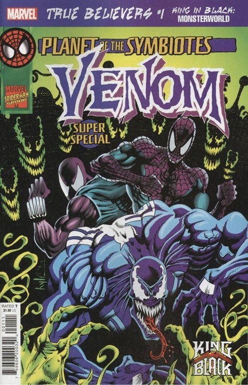TRUE BELIEVERS: KING IN BLACK - MONSTERWORLD! #1