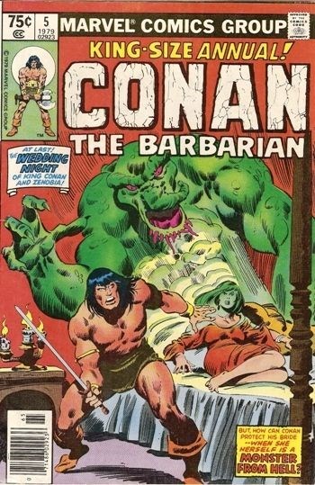 CONAN THE BARBARIAN ANNUAL #5B