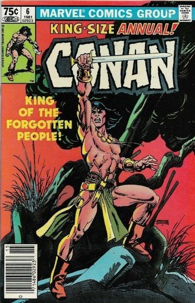 CONAN THE BARBARIAN ANNUAL #6B
