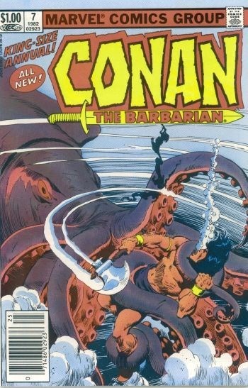 CONAN THE BARBARIAN ANNUAL #7B