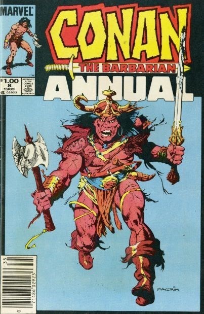 CONAN THE BARBARIAN ANNUAL #8B