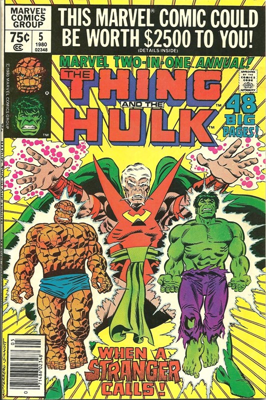 MARVEL TWO-IN-ONE ANNUAL #5B