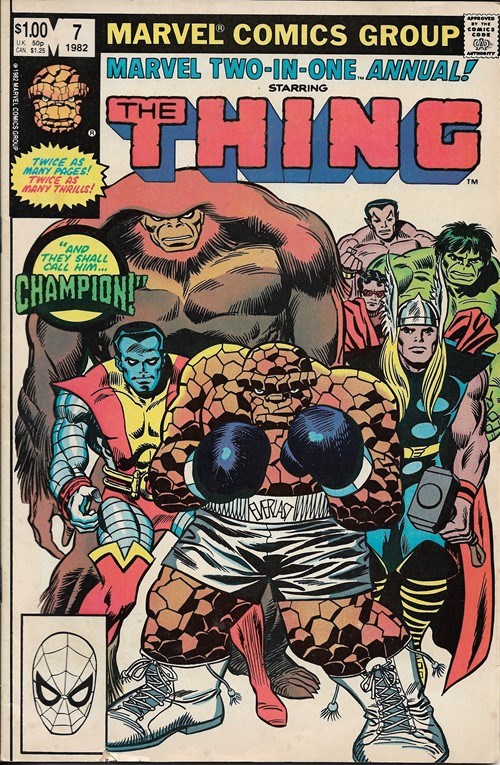 MARVEL TWO-IN-ONE ANNUAL #7