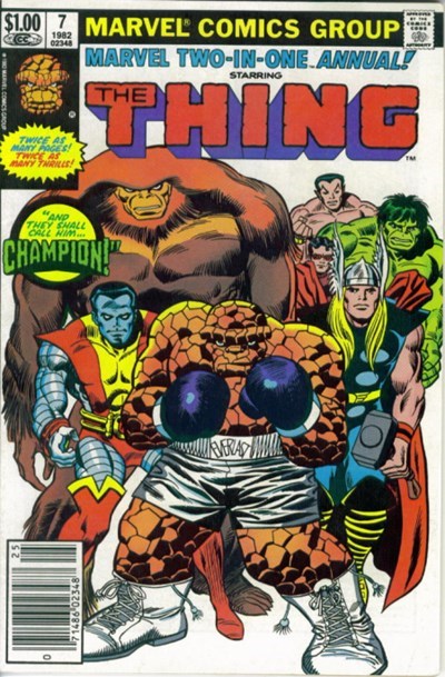 MARVEL TWO-IN-ONE ANNUAL #7B