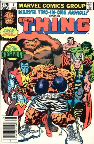 MARVEL TWO-IN-ONE ANNUAL #7C