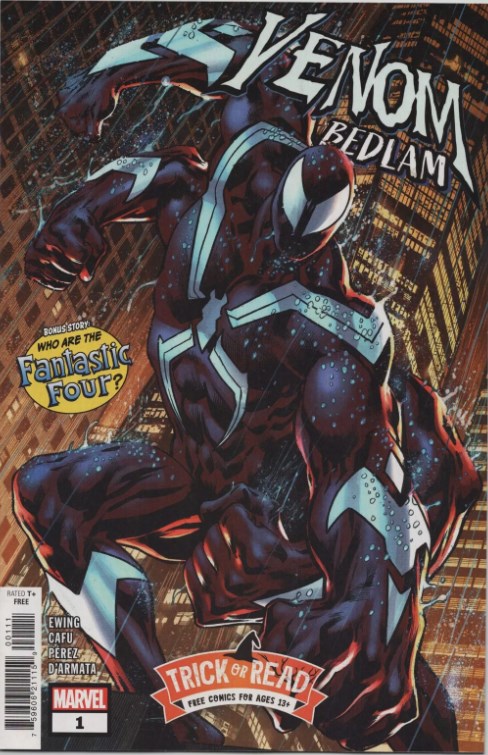 VENOM BEDLAM TRICK OR READ #1