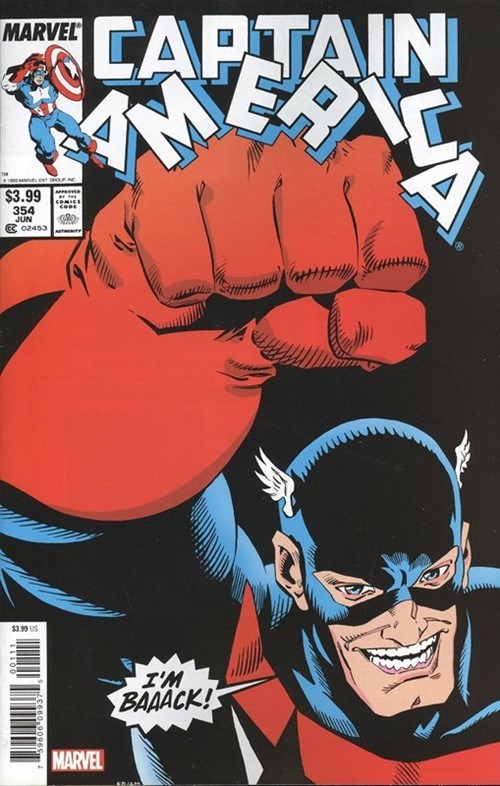 CAPTAIN AMERICA: FACSIMILE EDITION #354
