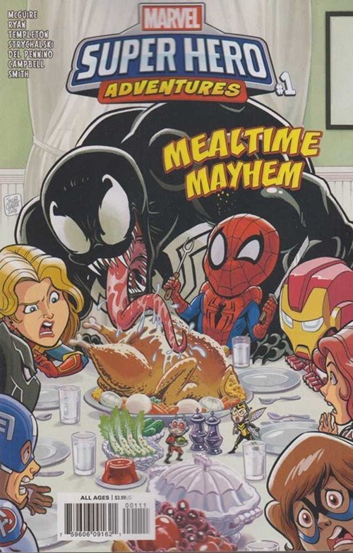 MARVEL SUPER HERO ADVENTURES: CAPTAIN MARVEL - MEALTIME MAYHEM #1