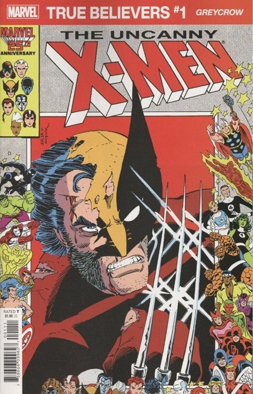 TRUE BELIEVERS: X-MEN -- GREYCROW #1