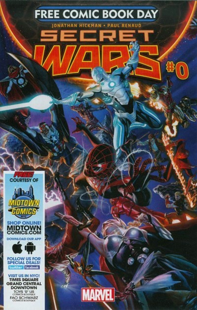 FCBD 2015: SECRET WARS #0-MID