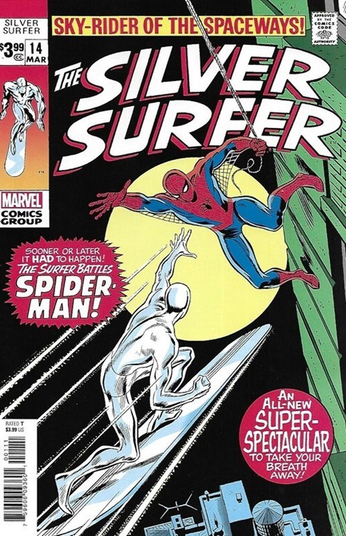 SILVER SURFER: FACSIMILE EDITION #14